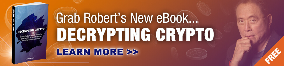 robert kiyosakis new ebook decrypting crypto
